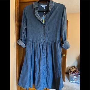 Draper James Denim Shirtdress